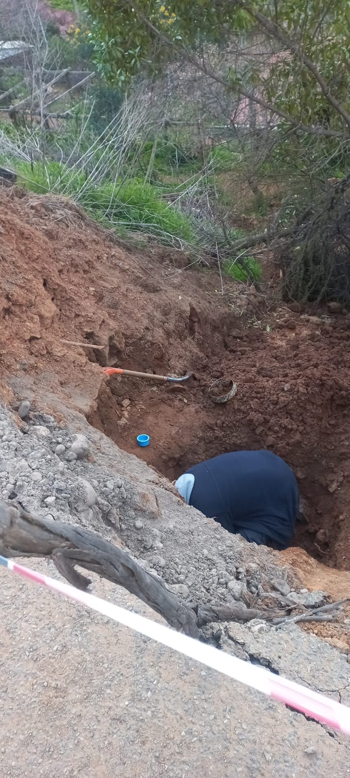Distribución Temporal de Agua en el Cerro La Cruz