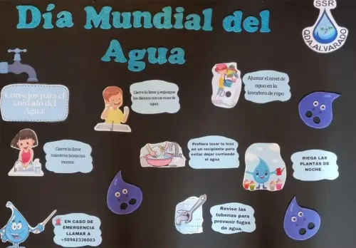 Mural del dia del agua
